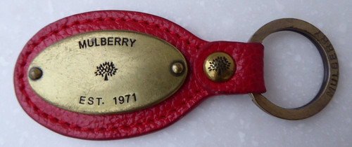 Rare mulberry plaque red - mulberry,