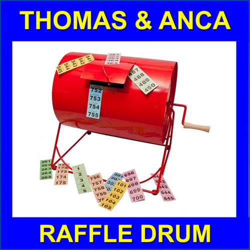 Raffle drum tombola - drum,