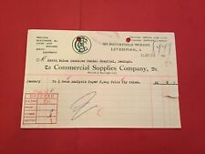 Commercial Supplies Company Liverpool Printers Printers receipt R36415