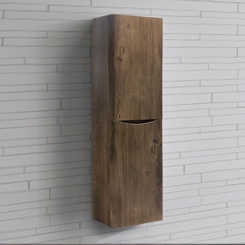 1400mm left hand grey oak - left,