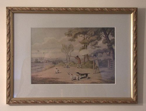 Two pheasant hunters print - two,