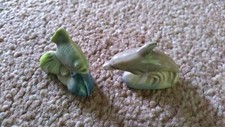 Wade Whimsies dolphin and fantail fish