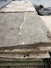 York Stone Paving Slabs Mixed Sizes Various Thickness  12 m2 +