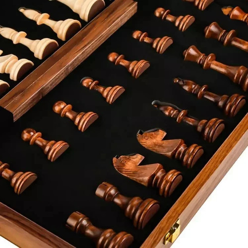 Classic wooden chess set - classic,