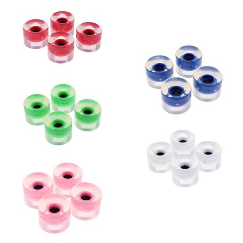 4pcs 60mm light skateboard - 60mm, up