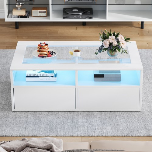 Modern coffee table 2 - coffee, w/
