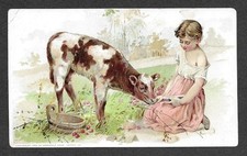 Victorian Trading Card - Arbuckle Coffee - "Veal Recipe" (3R6)