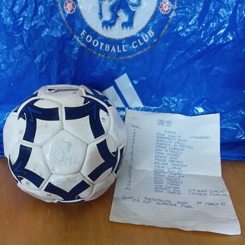 Chelsea signed football - chelsea,