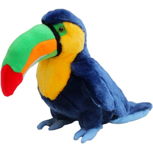 Realistic toucan plush - plush, soft