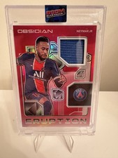 2020/21 Panini Obsidian Eruption Neymar Jr Player Worn Relic /44 PSG