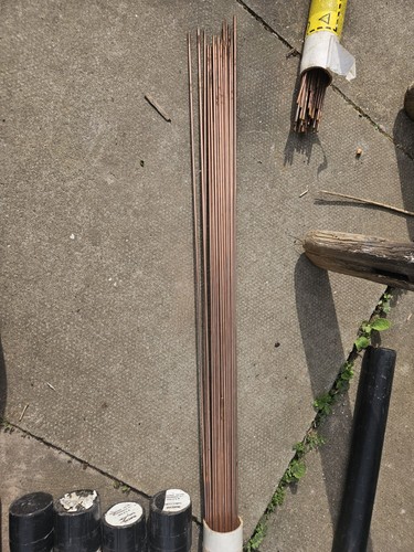 Gas welding rods copper - x, rods.