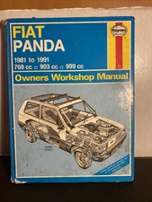 Haynes - Fiat Panda 1981 -