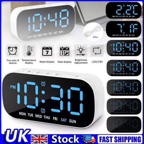 Led electric digital alarm - electric,