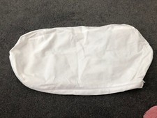 SleepCurve Moses Basket Mattress Overlay Cover Only With Zip. Size 75cm x 28cm