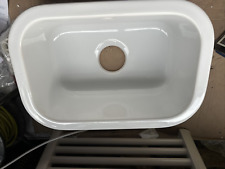 Carron Phoenix Cac050whx1wca White Carlow Ceramic Kitchen Sink 310x460mm