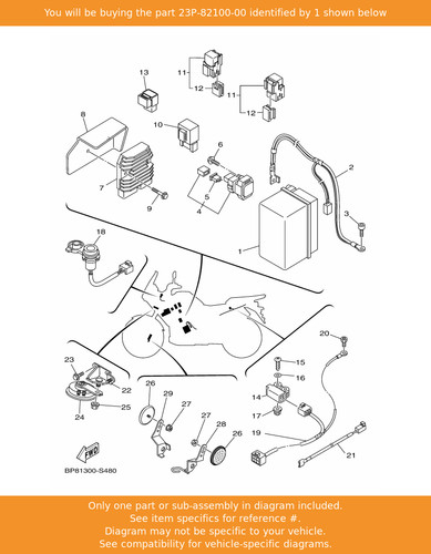 Yamaha battery assy yuasa - assy, (gs