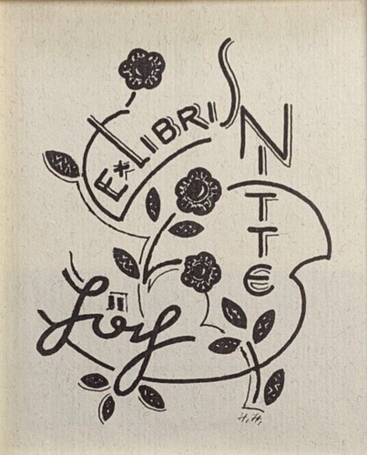 Hannah höch libris nitte - hannah, ex