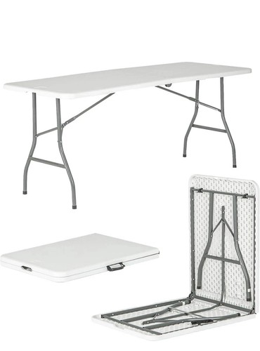 6ft folding table portable - folding,