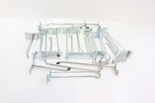 Job Lot of grid wall hangers for shop use