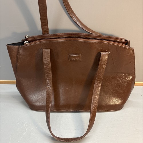 Osprey brown leather handbag - leather,