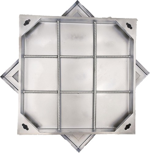 24x24 stainless steel manhole - steel,