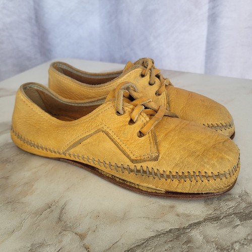 Quoddy deerskin moccasins - quoddy,