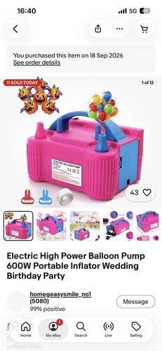 Electric high power balloon - high,