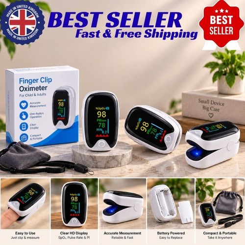 Finger pulse oximeter blood - oximeter,