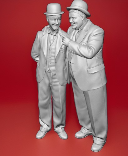 Laurel and hardy collectible - and,