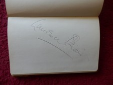 LAURENCE OLIVIER - ACTOR  - EARLY AUTOGRAPH 