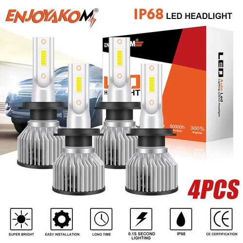 Led headlight bulbs - h7, h7