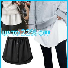 Women False Shirt Tail Blouse