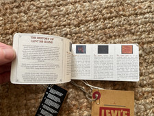 Levi’s Vintage Clothing – LVC Ephemera Set (Cone Mills Mini Sign, Leaflet, Lette