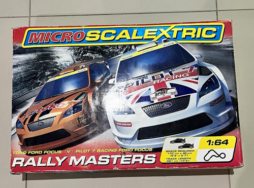 Micro scalextric rally masters - scalextric,