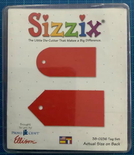 Sizzix red originals gift - red,
