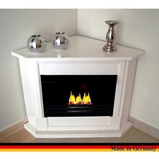 Fireplace fire place ethanol & gel includes adjustable burner stainless steel