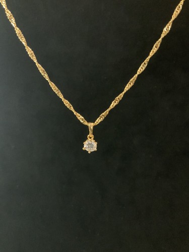 22k 22ct gold filled wave - gold,