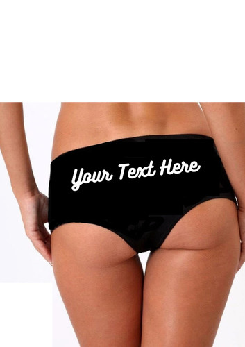 Personalised knickers ladies - personalised,
