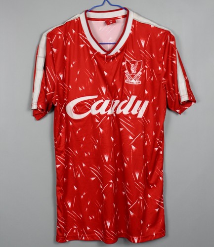 Liverpool 1989 1991 home candy - liverpool, 1989-1991