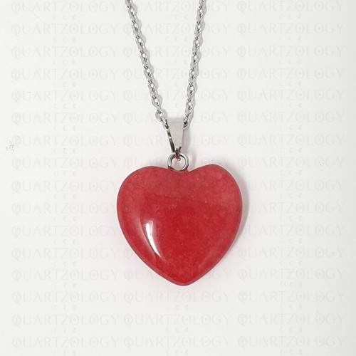 Love heart chakra necklace - love,
