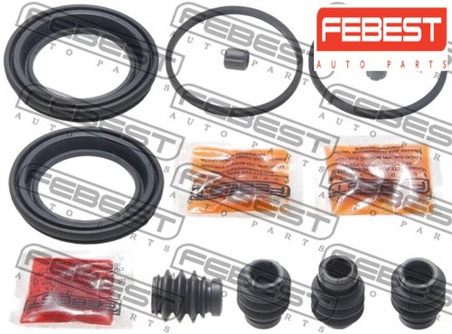 Front brake caliper - front,
