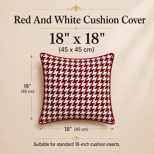 Printed cushion cover - printed,