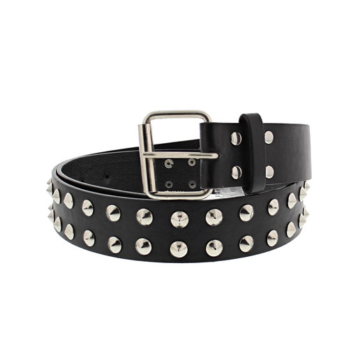 Row conical studded belt - row, pu