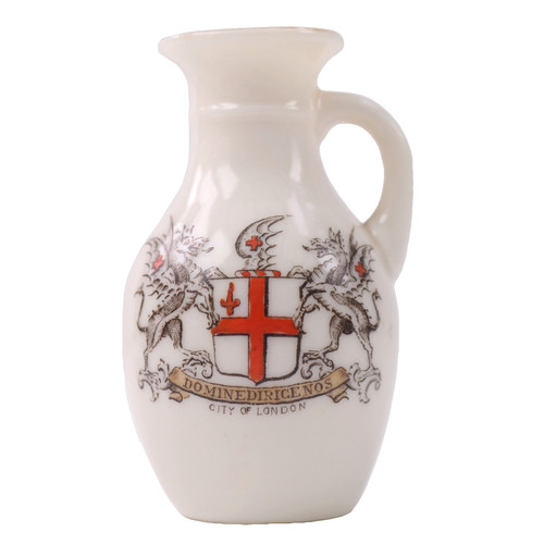Goss crested china london vase - crested,
