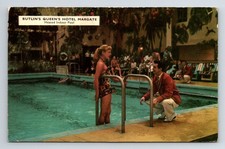 Butlin's Holiday Camp: Margate. Queen's Hotel Swimming Pool. Posted 1965.