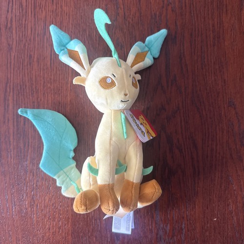 Official pokemon leafeon plush - official,