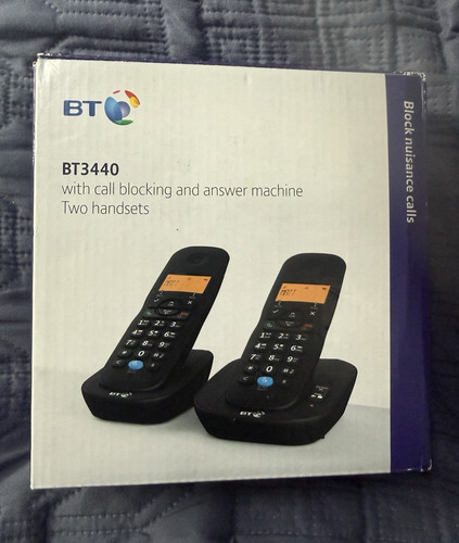 Bt3440 dect cordless phone - bt,