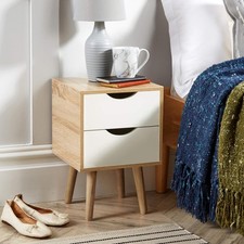 Oak White Sideboard Chest