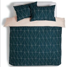 Habitat Geo Navy & Blush