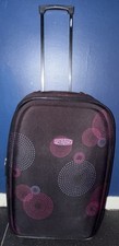 Extra Large Purple Frenzy Suitcase 2 Wheels Telescopic Handle 68cm x 45cm x 25cm